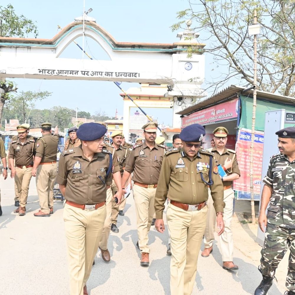 भारत-नेपाल सीमा पर सुरक्षा कड़ी:एडीजी ने किया निरीक्षण, लापरवाही पर सख्त कार्रवाई की चेतावनी