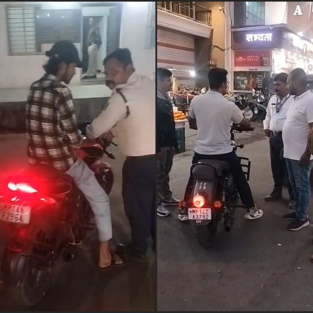 मंदसौर में मॉडिफाइड साइलेंसर वाली 12 बाइक जब्त:  तेज आवाज और पटाखों पर पुलिस का एक्शन; बुलेट चलाने वालों पर विशेष नजर – Mandsaur News