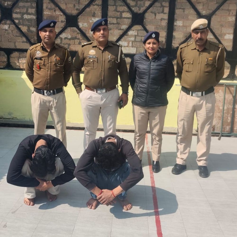 कांगड़ा पुलिस ने पकड़े दो नशा तस्कर:  हेरोइन बरामद, गश्त के दौरान पकड़ा, NDPS एक्ट के तहत केस दर्ज – Dharamshala News