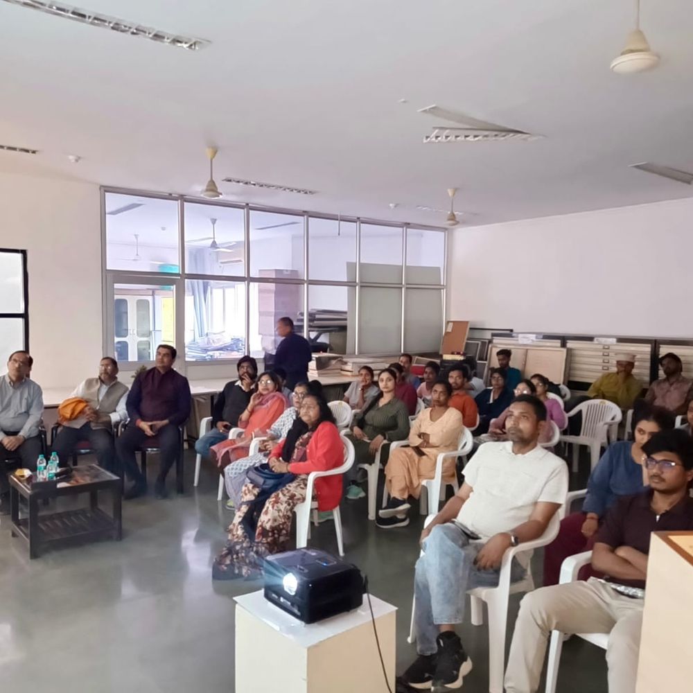 ललित कला अकादमी में 'वर्धनी' व्याख्यान:शोधार्थियों ने साझा की अपनी कला यात्रा और नए प्रयोग