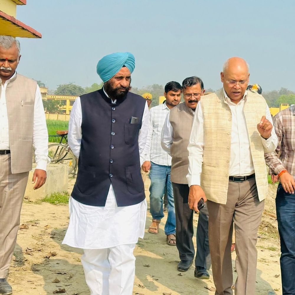 कृषि राज्य मंत्री औलख ने कुमारगंज विश्वविद्यालय का निरीक्षण किया:मछली पालन और खेती में इनोवेशन पर जोर दिया, वैज्ञानिकों से की चर्चा