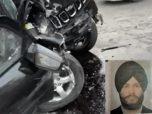 हरियाणा में भाई के संस्कार में आए NRI की मौत:कुरुक्षेत्र में हाईवे पर डिवाइडर से टकराई स्कॉर्पियो, तेज थी रफ्तार; भाभी मौजूदा सरपंच