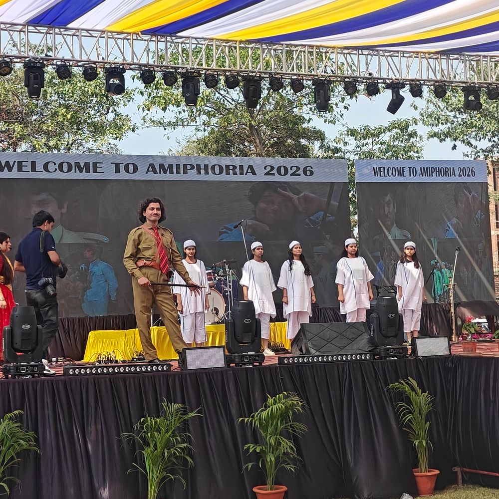 लखनऊ एमिटी विश्वविद्यालय में तीन दिवसीय 'एमिफोरिया' शुरू:रचनात्मकता और नवाचार का उत्सव; 70 से अधिक होंगी प्रतियोगिताएं