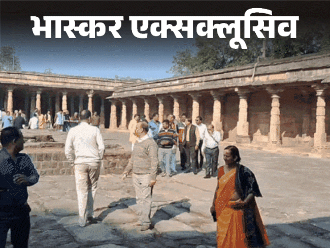 एमपी की भोजशाला में मिले 800 साल के सबूत:संस्कृत शिलालेख में शिक्षा केंद्र के प्रमाण; अरबी में सुल्तान का नाम मिला; हाईकोर्ट ने मांगे दावे–आपत्ति