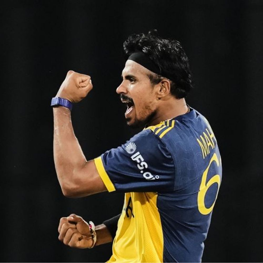 टी-20 वर्ल्डकप- श्रीलंका ने पहली बॉल पर विकेट गंवाया:मैट हेनरी ने निसांका को बोल्ड किया, न्यूजीलैंड ने 169 रन का टारगेट दिया