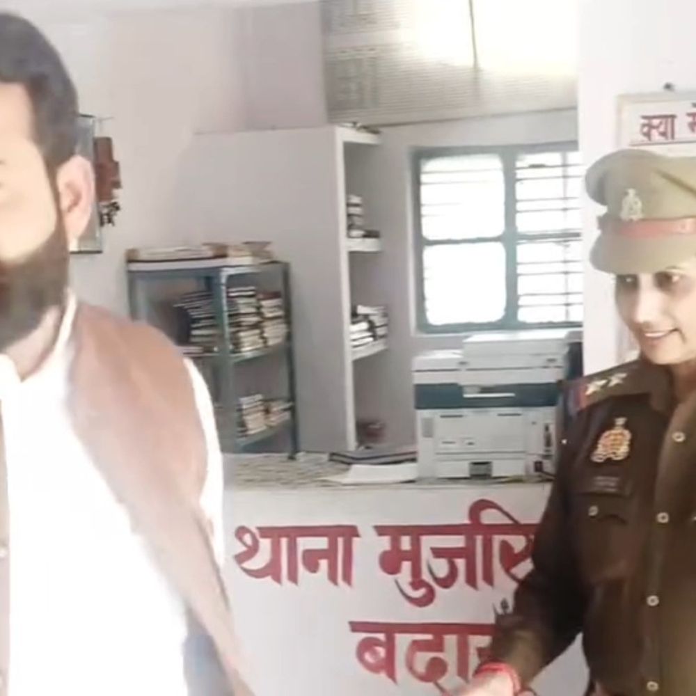 थाना निरीक्षण का VIDEO सार्वजनिक करने पर केस:बदायूं में भाकियू युवा जिलाध्यक्ष पर IT एक्ट में FIR, दिखाई थीं खामियां