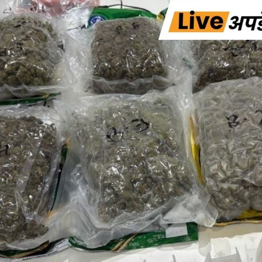 भास्कर अपडेट्स:नवी मुंबई में ₹12.91 करोड़ का हाइड्रो गांजा जब्त, 3 आरोपी गिरफ्तार