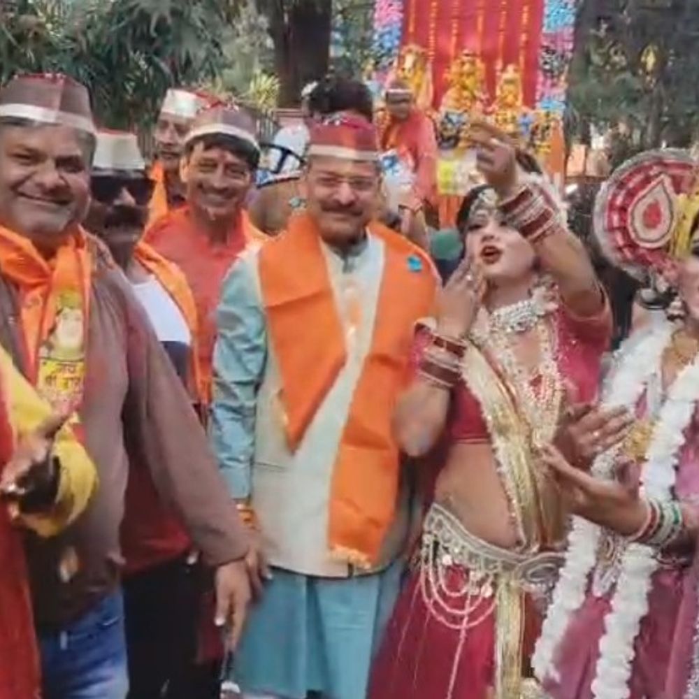 रंग एकादशी पर दीनदयाल नगर में भव्य शोभायात्रा:समिति ने शोकाकुल परिवारों को संवेदनाएं व्यक्त कीं