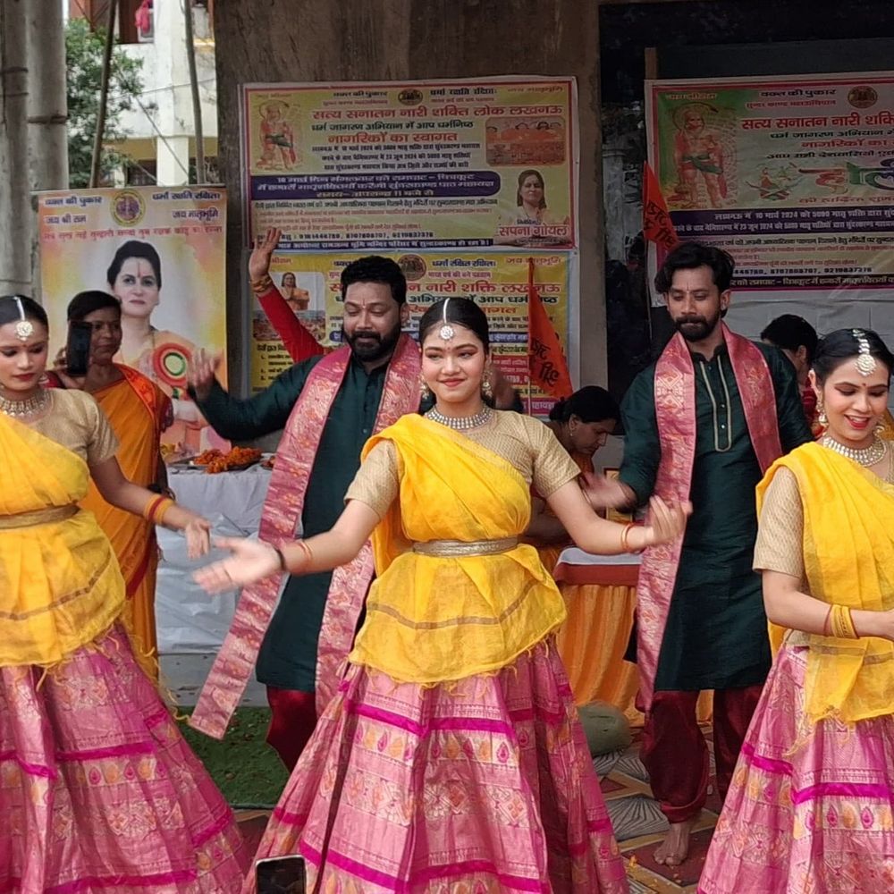 महर्षि दयानंद सरस्वती को सांस्कृतिक संध्या में नमन:डॉ. दरबारी लाल अस्थाना ट्रस्ट ने जयंती माह पर किया आयोजन