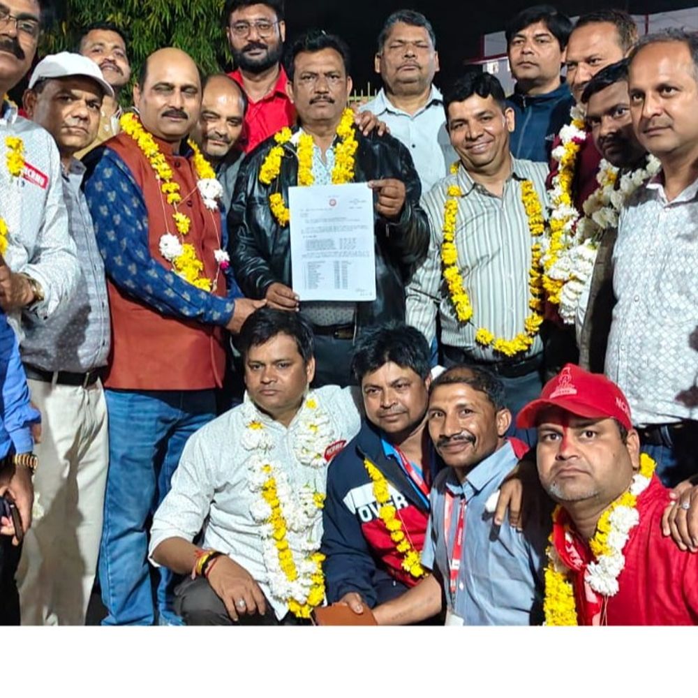 झांसी में NCRMU ने जीता रेलवे इंस्टीट्यूट का चुनाव:दूसरी बार दर्ज की जीत, सभी यूनियन के समीकरण हो गए फेल