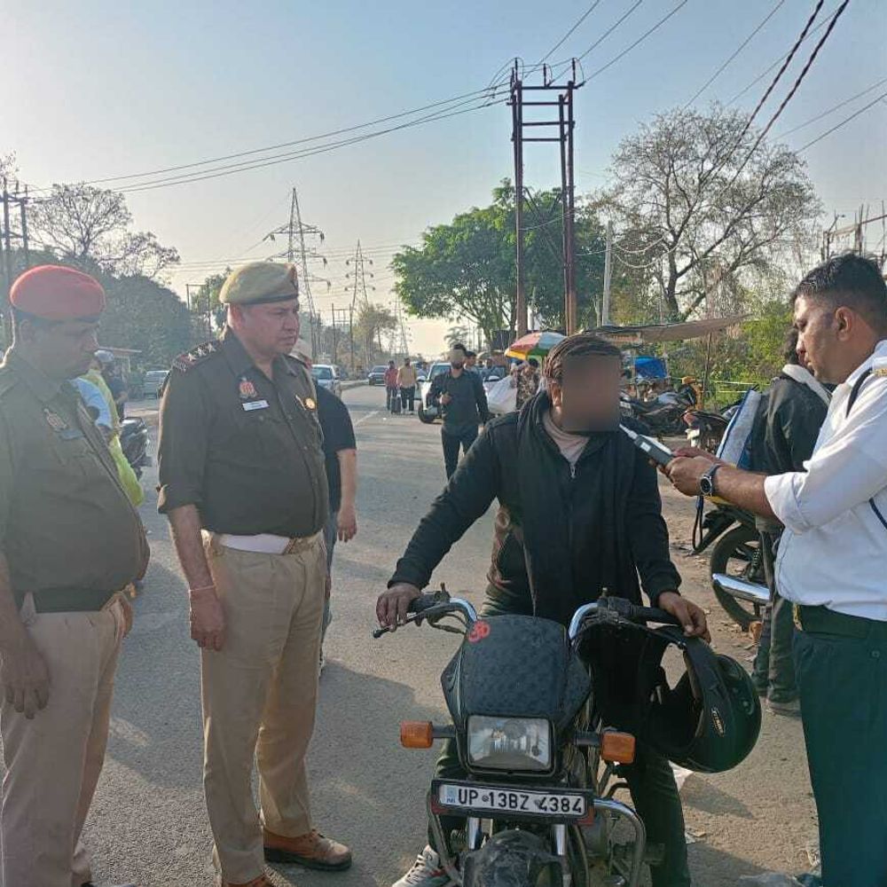 बुलंदशहर में 'ड्रिंक एंड ड्राइव' अभियान शुरू:होली पर्व पर कानून-व्यवस्था और सड़क दुर्घटनाएं रोकने पर जोर