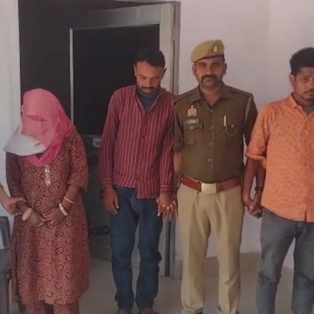 ब्लाइंड मर्डर का खुलासा, 3 आरोपी गिरफ्तार:रस्सी से गला दबाकर चाकू से काटा गला, शव की पहचान छिपाने चेहरे पर डाला था टॉयलेट क्लीनर