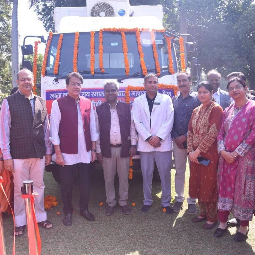 मधुमेह मरीजों के लिए मेरठ मेडिकल में चली स्क्रीनिंग वैन:सांसद अरुण गोविल ने किया लोकार्पण- ग्रामीण एवं शहरी क्षेत्रों में लगाए जाएंगे कैंप
