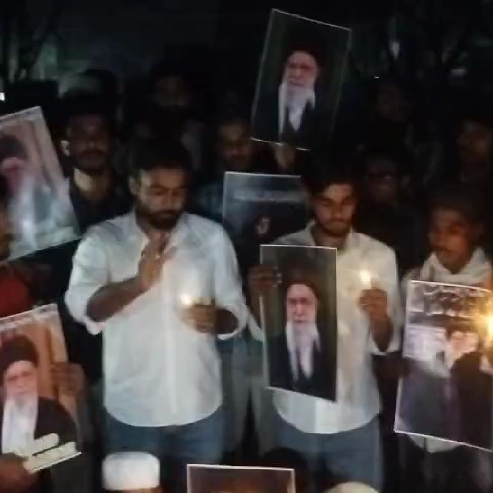 अयातुल्लाह खामेनेई की मौत पर नूंह में प्रदर्शन:  प्रशासन की निगरानी में युवाओं ने निकाला कैंडल मार्च; लोगों से अमन-चैन की अपील – Nuh News