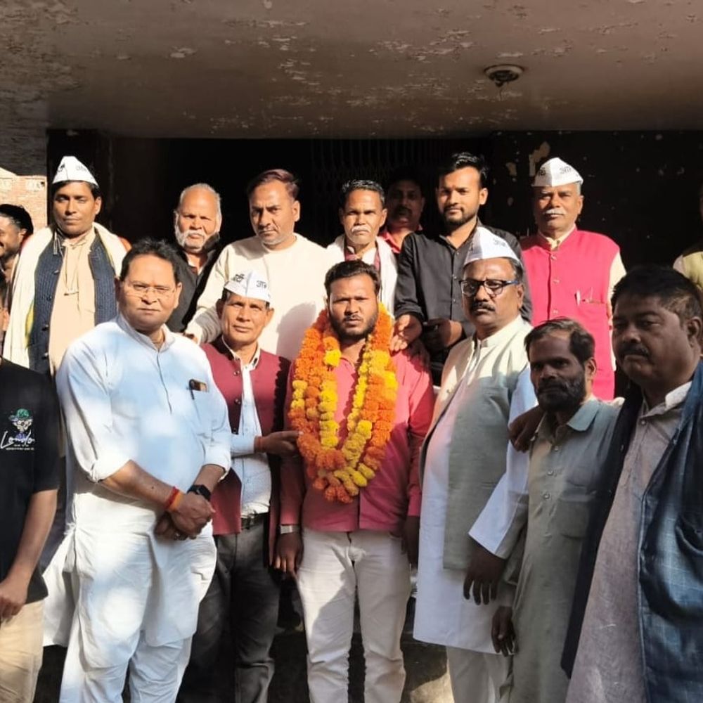 सुल्तानपुर में AAP की बैठक, भाजपा के खिलाफ प्रचार:कोर्ट के फैसले पर कार्यकर्ताओं को निर्देश