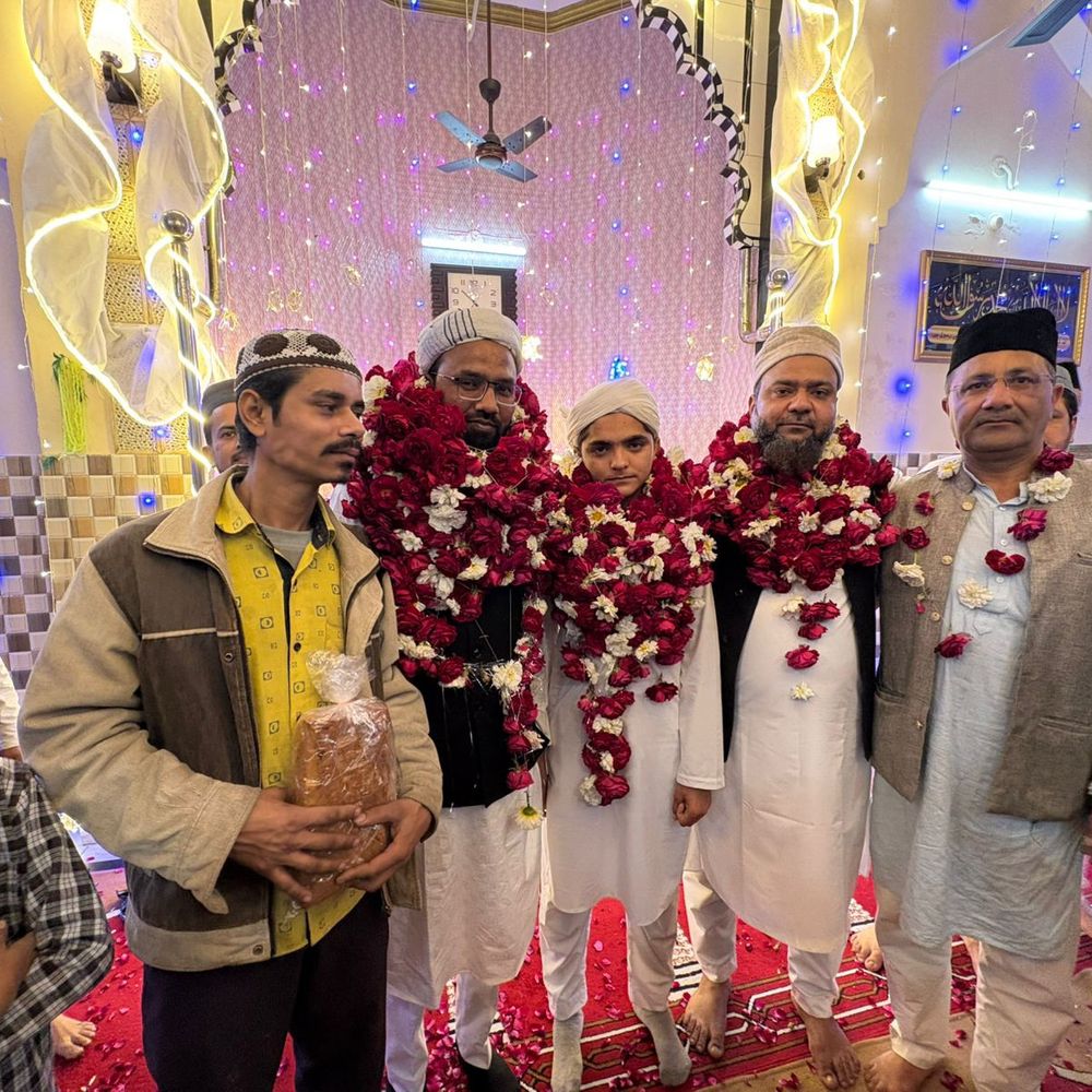 रामपुर मस्जिद में तरावीह नमाज़ में कुरान मुकम्मल:हाफिज़ दानिश खान ने रमज़ान की फज़ीलत बयान की