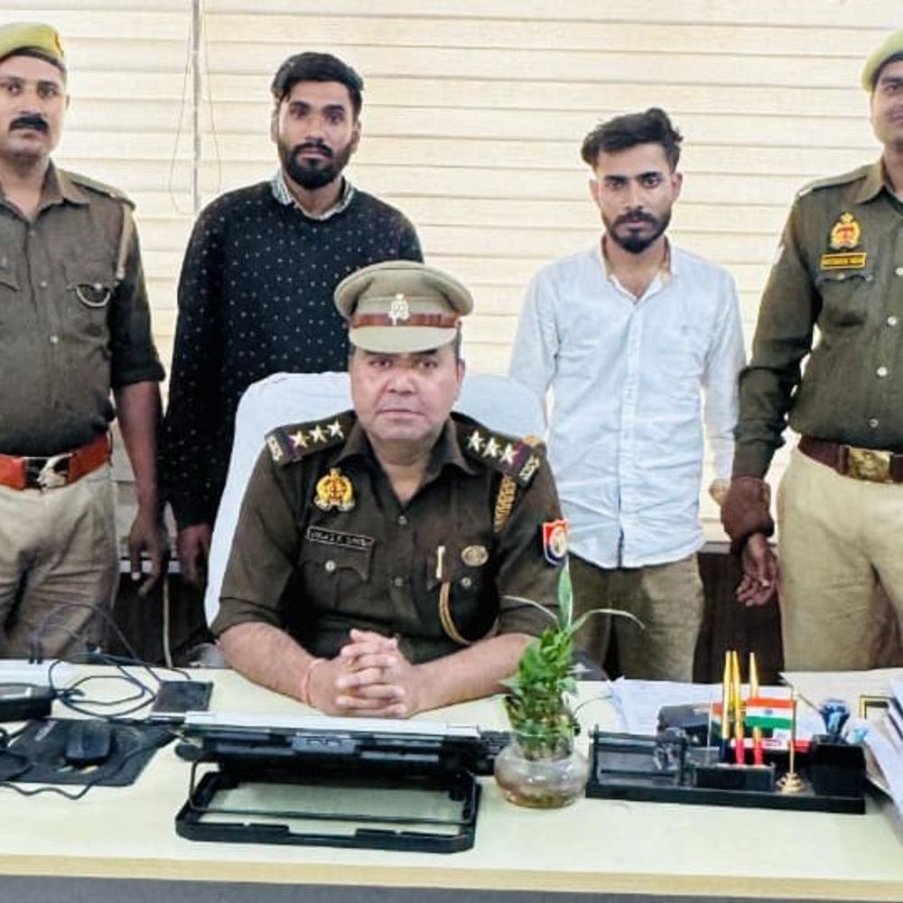 ATS अफसर बनकर 90 लाख ठगने वाले 2 ठग गिरफ्तार:जयपुर में बैठकर गिरोह चला रहा सरगना, 3 सदस्य पहले दबोचे गए थे