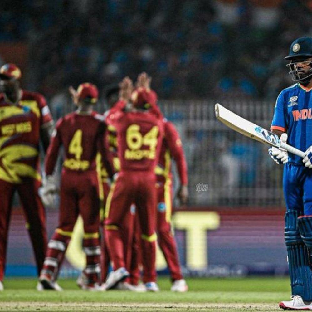 भारत टी-20 वर्ल्डकप के सेमीफाइनल में:5 मार्च को इंग्लैंड से मुकाबला होगा, वेस्टइंडीज को 5 विकेट से हराया, संजू के नाबाद 97 रन