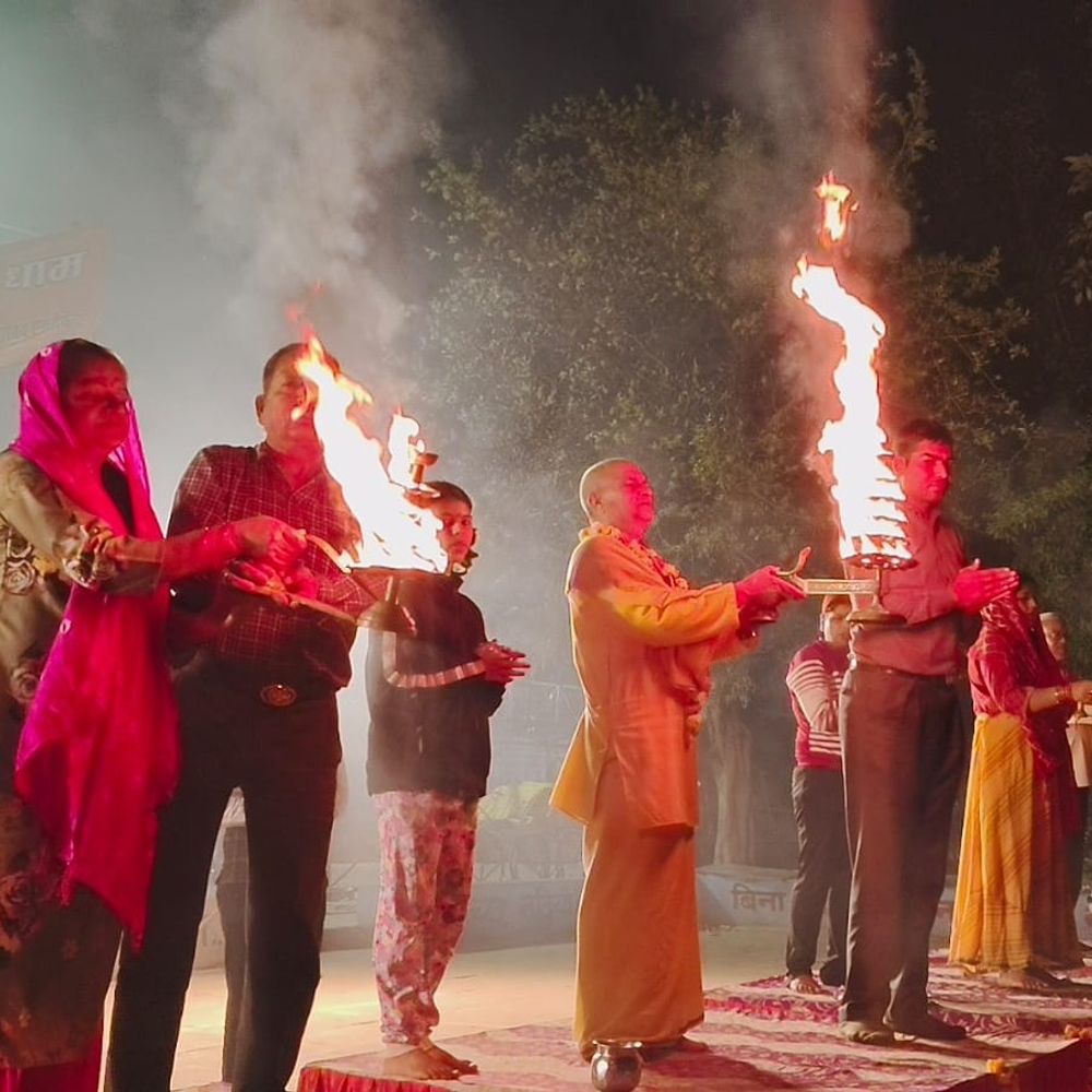 फाल्गुन पूर्णिमा, चंद्रग्रहण पर सनातन महासभा का आयोजन:झूलेलाल वाटिका में सनातन समागम और 149वीं गोमती महाआरती