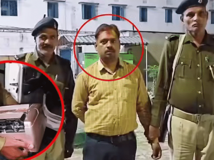 बेतिया में असिस्टेंट इंजीनियर के घर से 42.5 लाख मिले:फाइलों के बीच-बेड के नीचे रखी गडि्डयां; 5 लाख घूस लेते हुआ था अरेस्ट