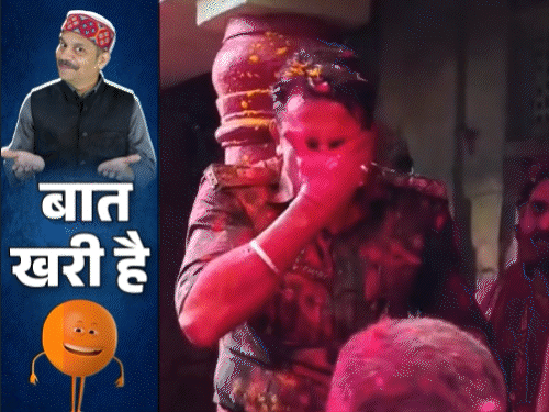 मंत्रीजी की पउआ भर मिठाई पर बवाल:ASP अनुज चौधरी पर चढ़ा लाल रंग, दहाड़ मारकर सामने आया विधायक का टैलेंट