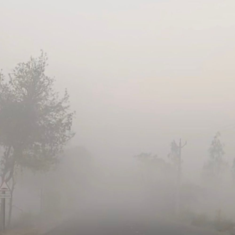 संभल में सुबह 7 बजे घना कोहरा, AQI 181 पहुंचा:न्यूनतम 14, अधिकतम 35 डिग्री; सर्द हवाओं से लोग परेशान