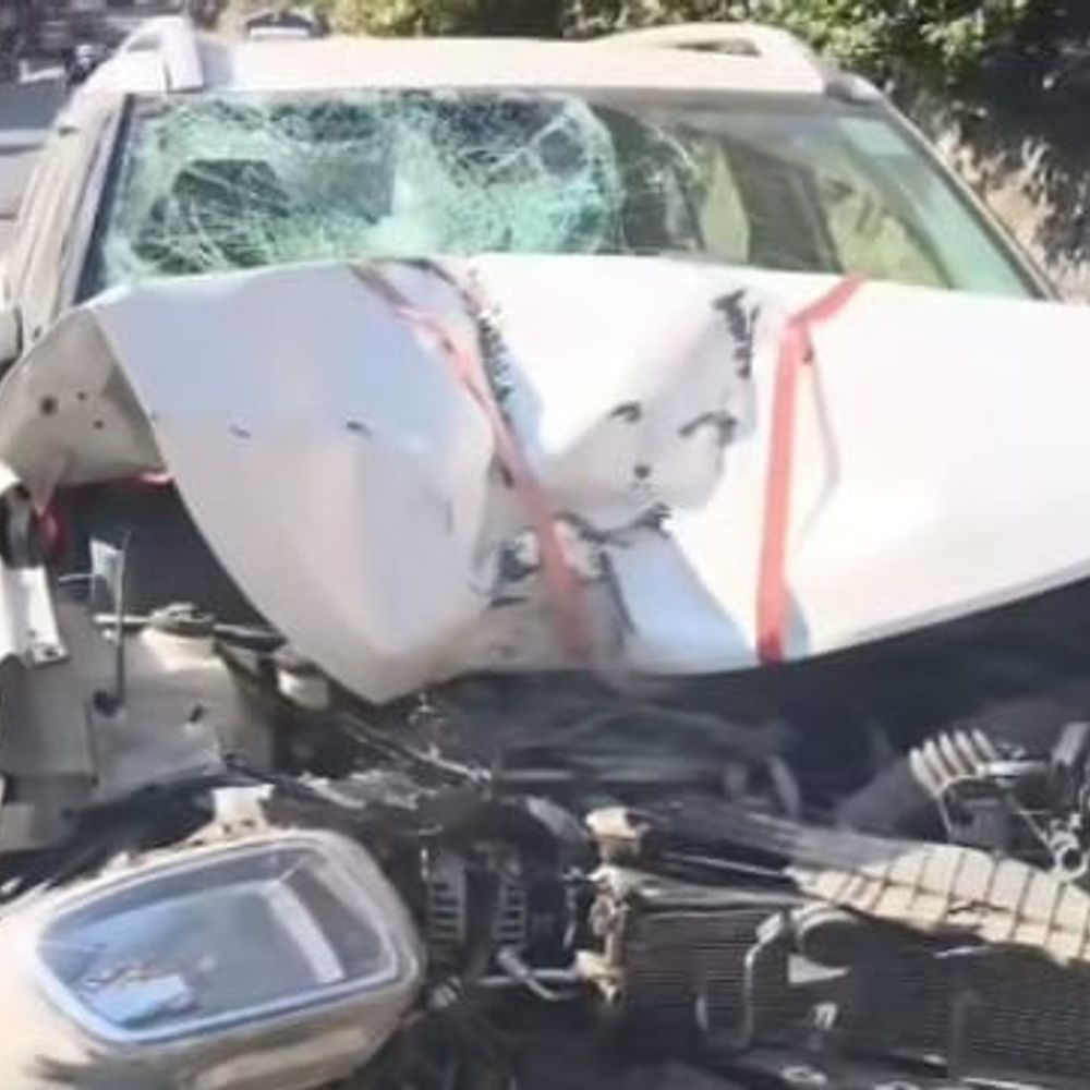 मंडी में कार और बाइक की आमने-सामने टक्कर:  दो लोग घायल, एक पंजाब का रहने वाला; दोनों वाहन भी क्षतिग्रस्त – Mandi (Himachal Pradesh) News