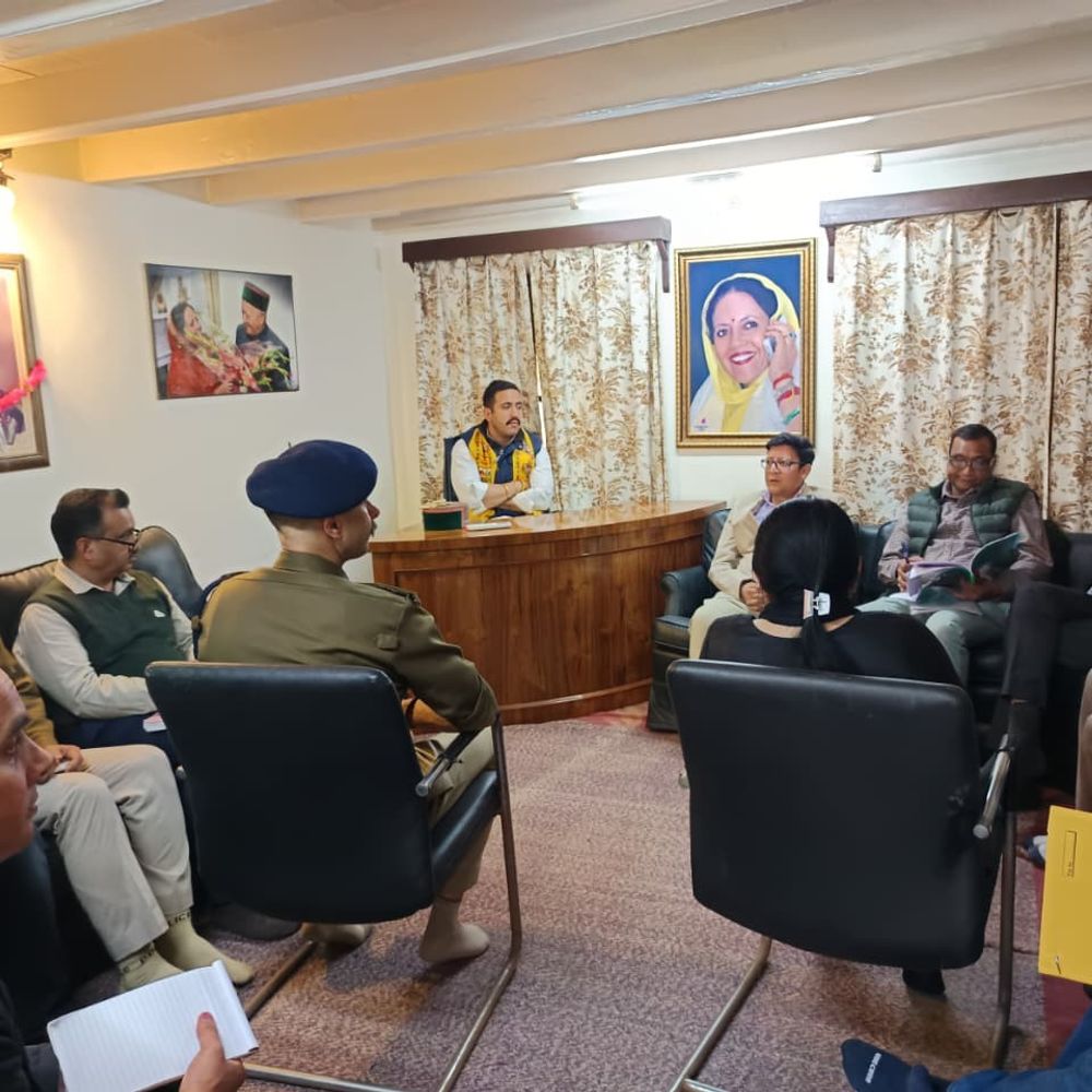 शिमला में विकास कार्यों की समीक्षा मीटिंग हुई:  मंत्री विक्रमादित्य सिंह के समय पर निर्माण कार्य पूरे करने के निर्देश – Rampur (Shimla) News