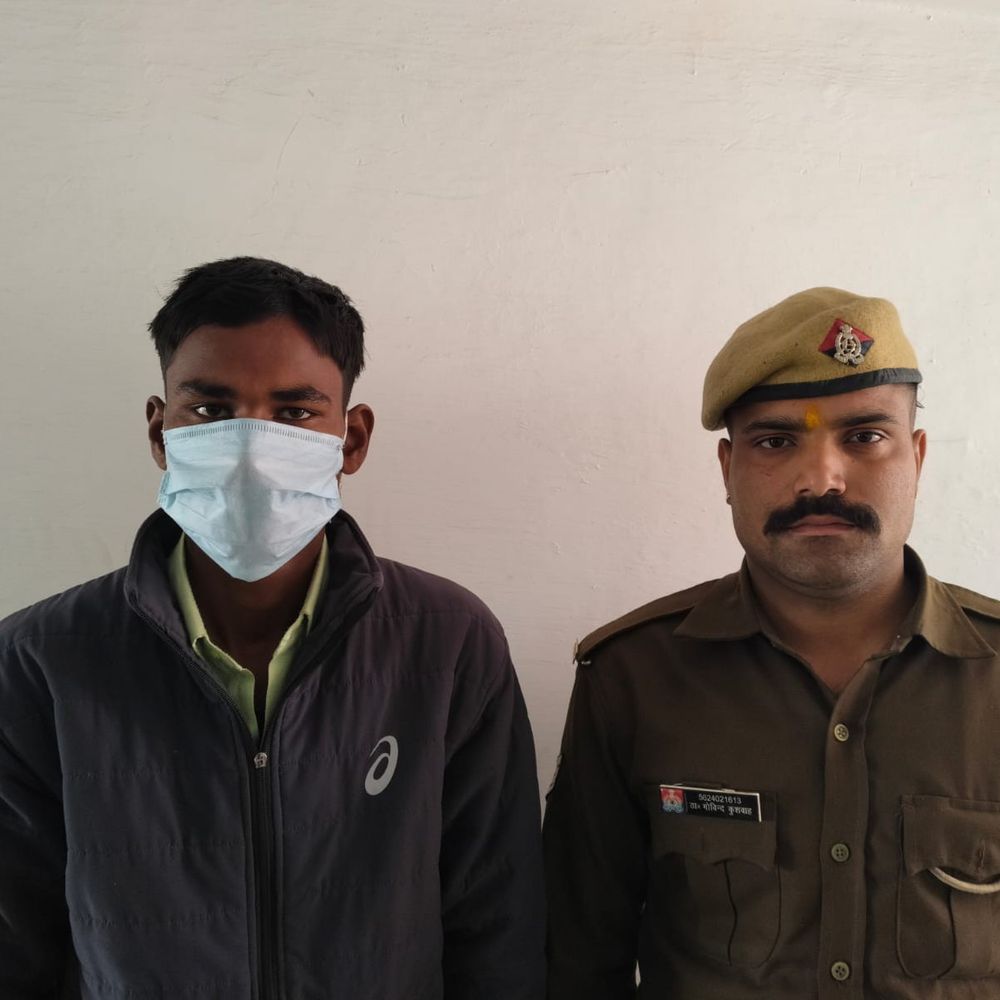 नाबालिग से दुष्कर्म का आरोपी गिरफ्तार:शामली पुलिस ने मुकदमा दर्ज कर भेजा जेल