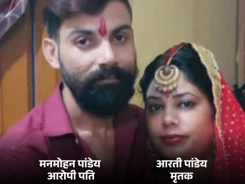 पत्नी की हत्या की, प्रेमी पर तेंजाब फेंका:शाहजहांपुर में होली खेलने के बहाने पहुंचा, 6 महीने से पति को छोड़कर लिव-इन में रहती थी