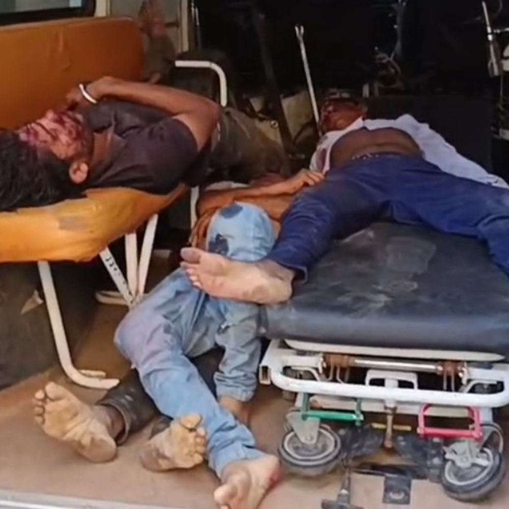 2 बाइकों में आमने सामने से टक्कर, 4 की मौत:छिंदवाड़ा में 1 की हालत नाजुक; टकराने के बाद फिके वाहन सवार