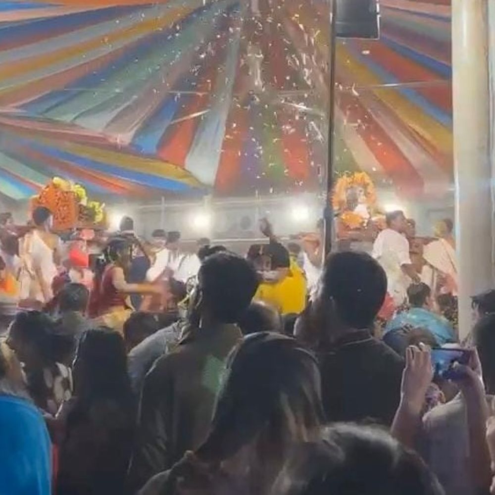 कुम्हारी के इस्कॉन मंदिर में ब्रज की होली:  खेली गई ‘फूलों वाली होली’; हरे कृष्णा के कीर्तन पर झूमे भक्त, राधा-कृष्ण और जगन्नाथजी का खास श्रृंगार – durg-bhilai News