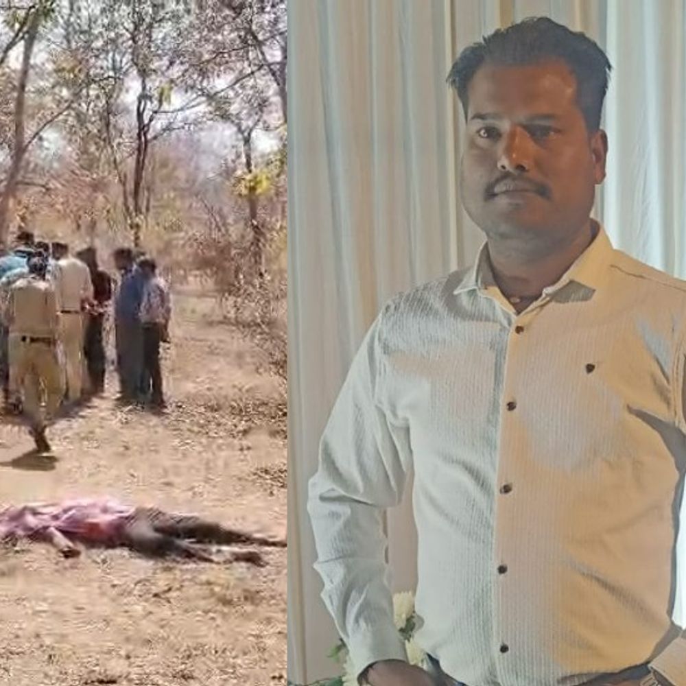 सागर के टाइगर रिजर्व में युवक का शव मिला:60 किमी दूर जंगल में पड़ी थी लाश, बाइक की चाबी गायब; भाई ने लगाया हत्या का आरोप