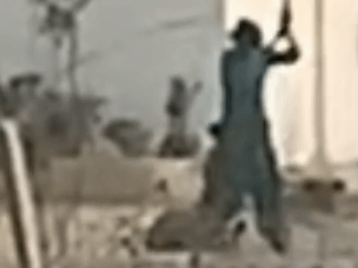 अम्बेडकरनगर में पति को पीटकर मार डाला, VIDEO:नशे में रुपए मांगने पर हुआ विवाद, महिला ने लाठियों से किया हमला, गिरफ्तार