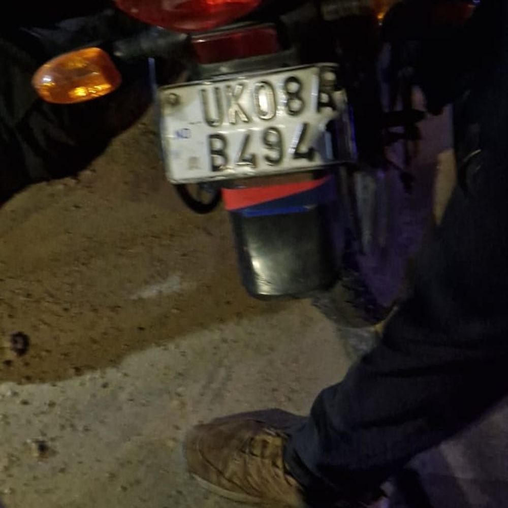 बिजनौर में सड़क हादसे में हरिद्वार के निवासी की मौत:टोल टैक्स से 50 मीटर दूर डिवाइडर से टकराई बाइक, मौके पर ही तोड़ा दम