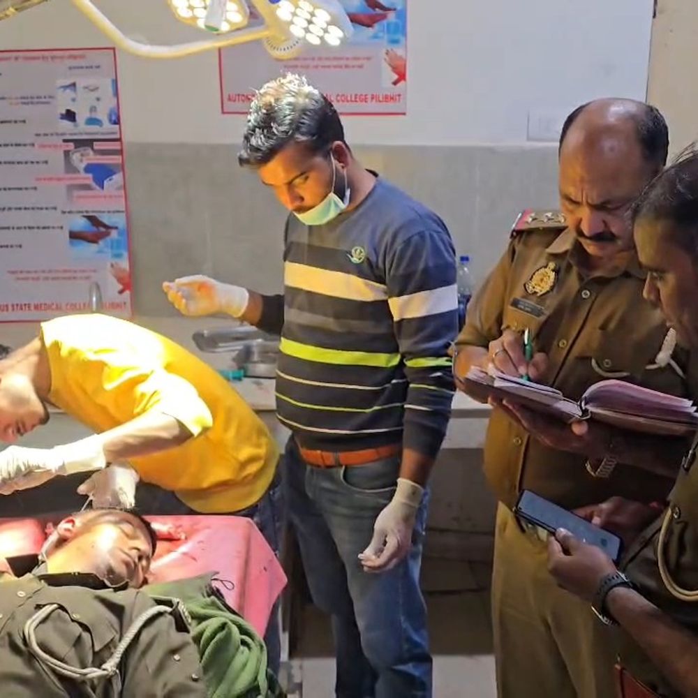 पीलीभीत टाइगर रिजर्व में वन टीम पर जानलेवा हमला:वन दरोगा गंभीर घायल, 64 लोगों पर मुकदमा दर्ज