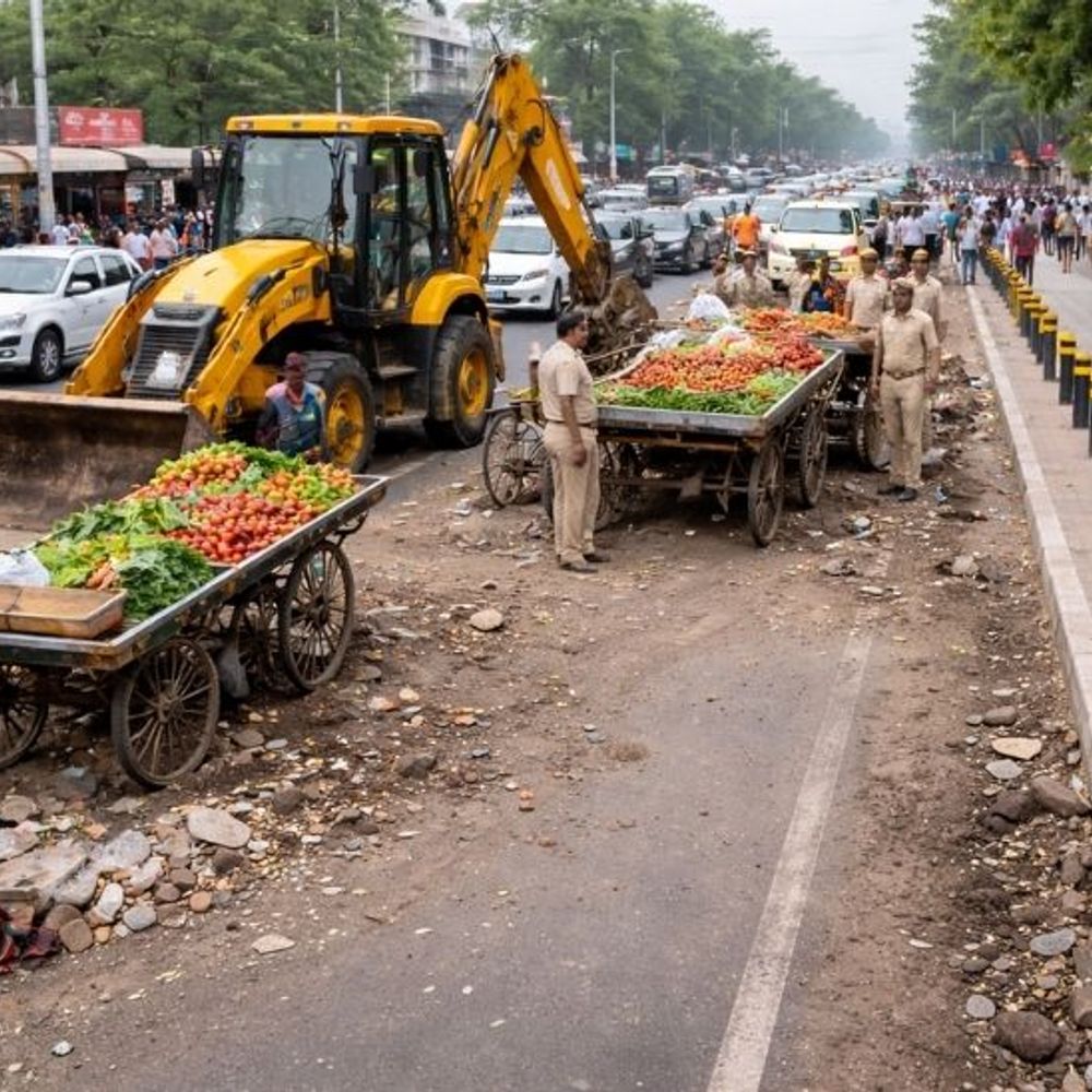 नयागांव-चंडीगढ़ रोड से हटेगा रेहड़ी अतिक्रमण:  पैदल मार्ग बनाने की मांग, BJP प्रतिनिधिमंडल ने मेयर को सौंपा ज्ञापन, पीक आवर्स में ट्रैफिक पुलिस तैनात – Chandigarh News