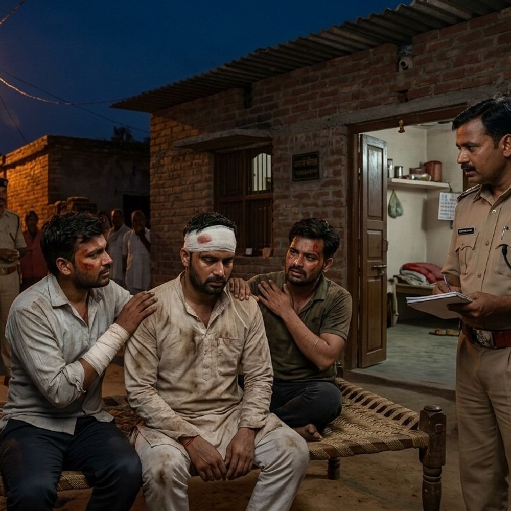 पीलीभीत में दलित युवक पर हमला:बचाने आए दो साथी भी घायल, पुलिस ने केस दर्ज किया