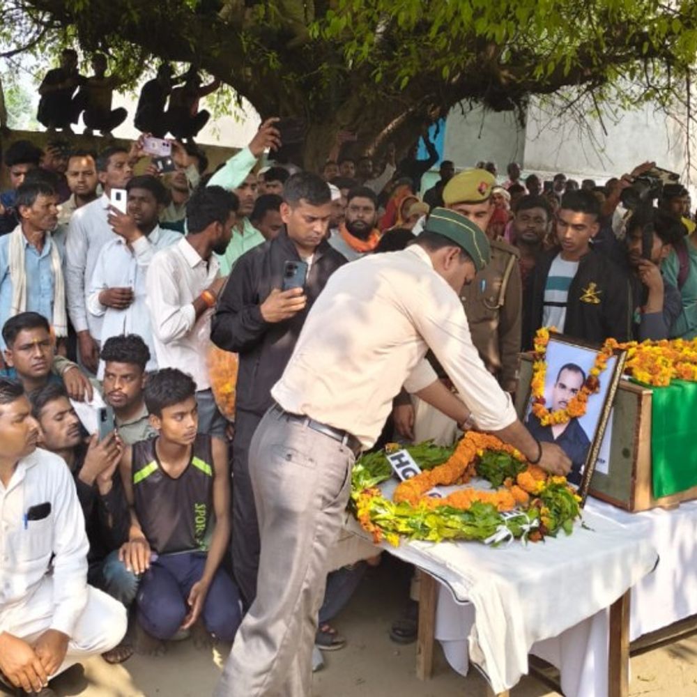 भारतीय सेना के नायक सत्यदेव का हार्ट अटैक से मौत:शाहजहांपुर में सैन्य सम्मान के साथ अंतिम विदाई