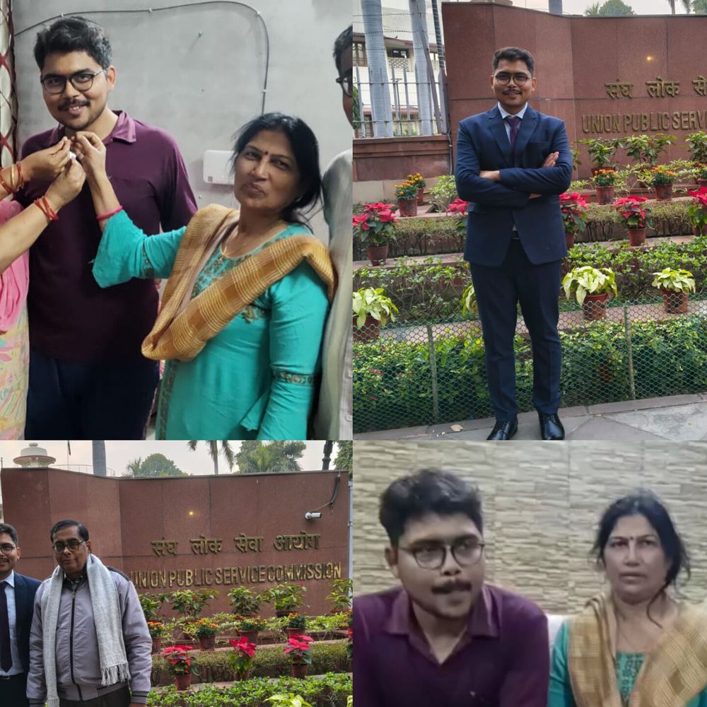 टीचर के बेटे ने UPSC में पाई सफलता:IIT कानपुर से पढ़ाई के बाद हासिल की 337वीं रैंक, पिता 35 साल से पढ़ा रहे कोचिंग