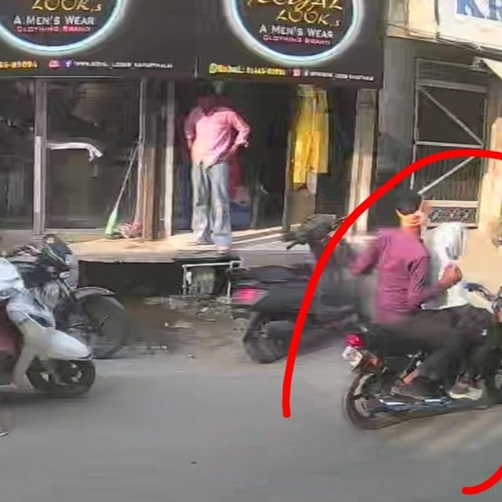 कपूरथला में युवती से सोने की चेन झपटी:  दवा लेने गई थी, लौटते समय बाइक सवार नकाबपोश दो लुटेरों ने की वारदात, सीसीटीवी में कैद – Kapurthala News