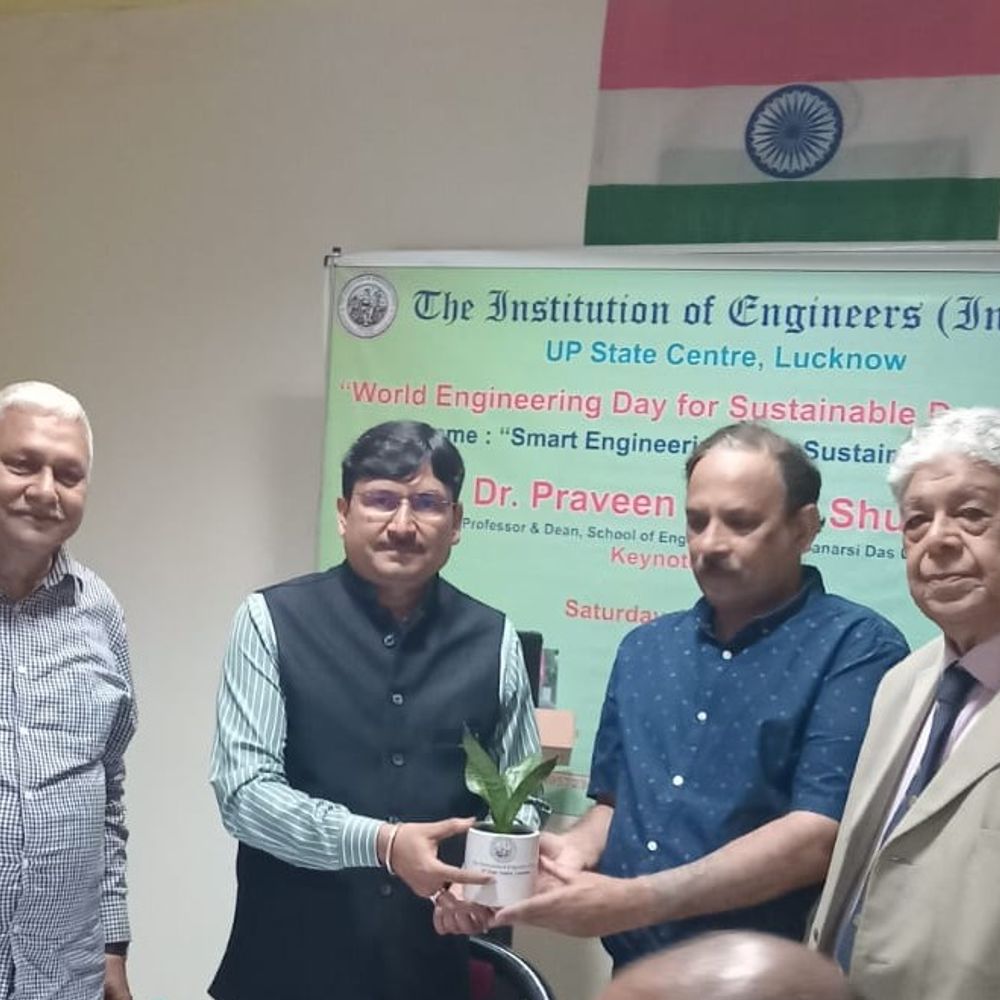 विश्व अभियंत्रण दिवस पर तकनीकी व्याख्यान:'सतत विकास के लिए स्मार्ट इंजीनियरिंग' पर इंजीनियरों ने की चर्चा