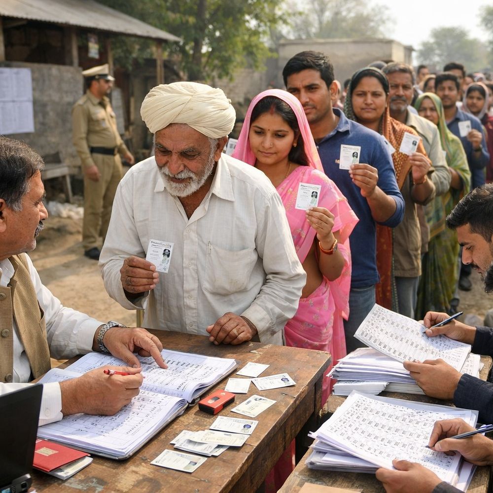मतदाता सूची पुनरीक्षण में 4.28 लाख का सत्यापन:सिद्धार्थनगर में 27 मार्च तक बाकी मतदाताओं को मिलेगा मौका