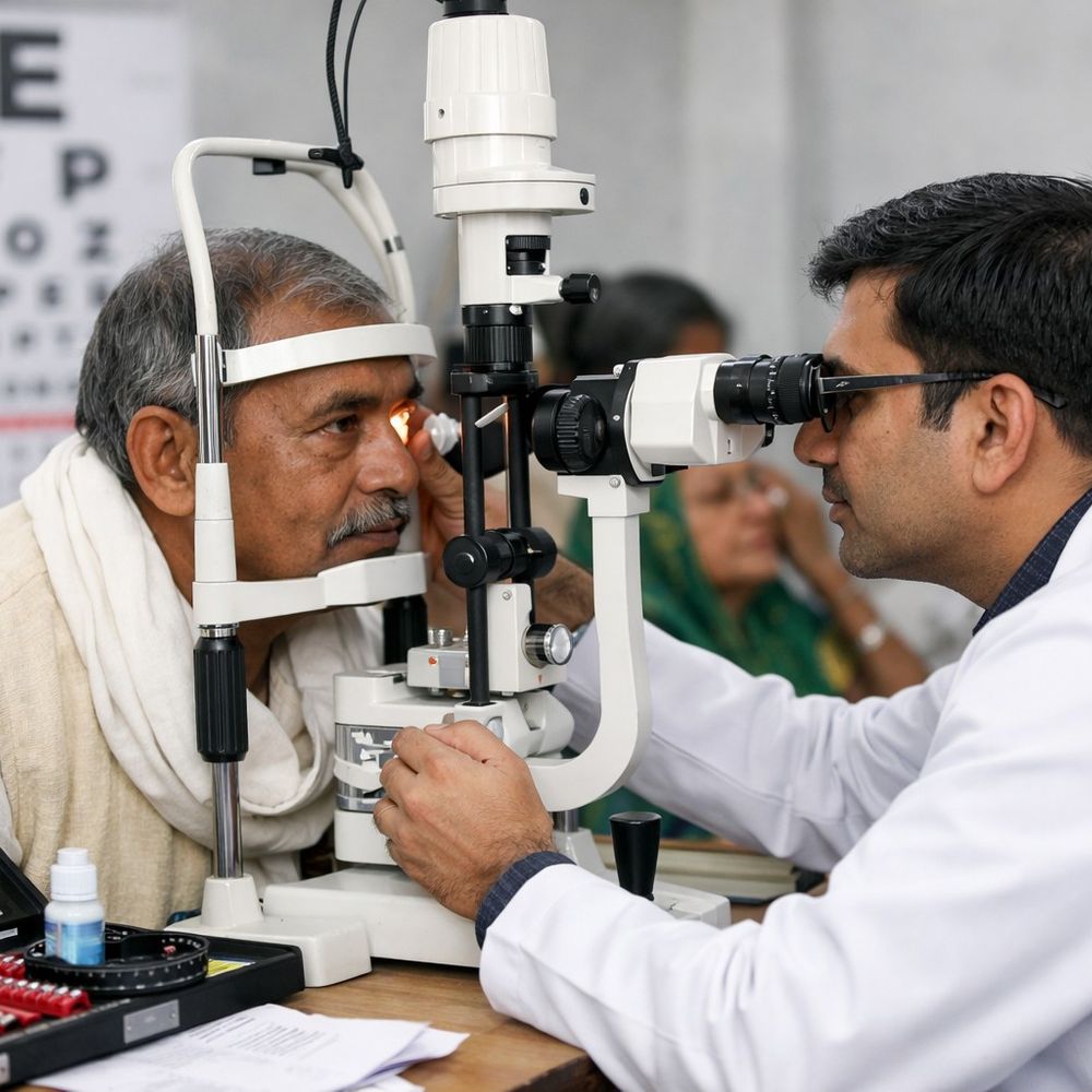 इटावा में 15 मार्च को लगेगा निःशुल्क नेत्र शिविर:पूर्व सांसद चौधरी रघुराज सिंह की 20वीं पुण्यतिथि पर होगा आयोजन