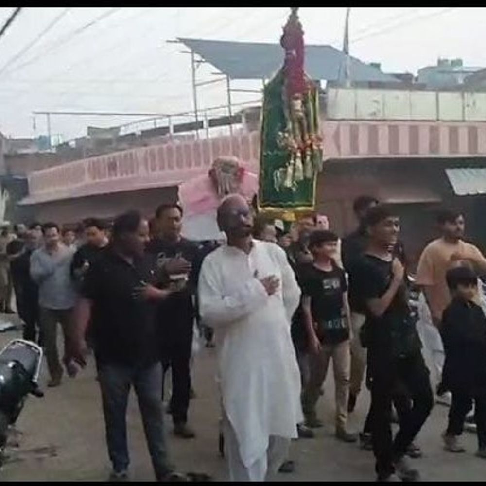 उन्नाव में मौला अली की शहादत पर निकला मातमी जुलूस:रमज़ान की 19वीं तारीख को अकीदतमंदों ने दी श्रद्धांजलि