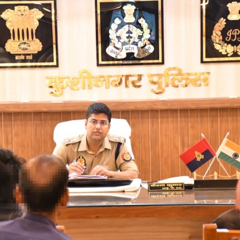 कुशीनगर पुलिस को IGRS में पांचवीं बार पहला स्थान:फरियादियों की शिकायतें लंबित, 1100 शिकायतों पर फीडबैक