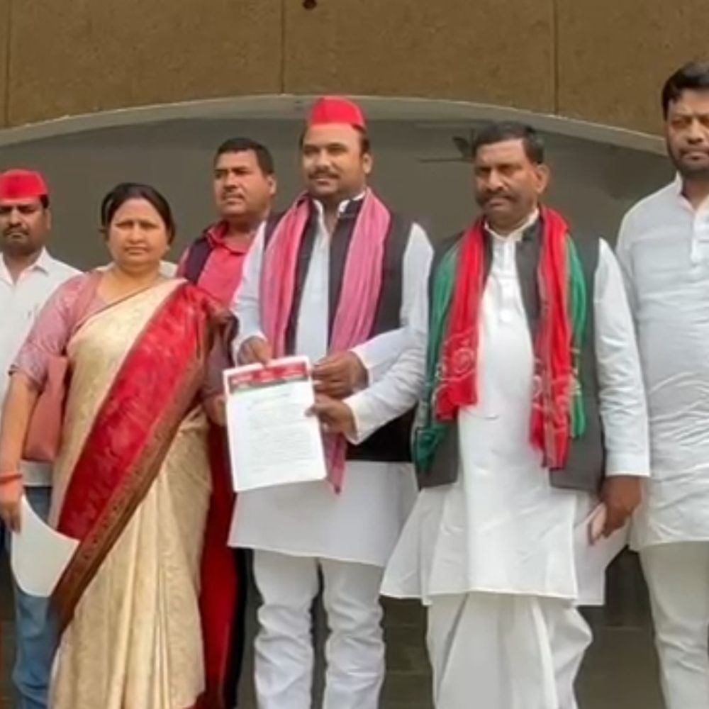 श्रावस्ती में 'लॉजिकल एरर' से वोट कटने की आशंका:सपा नेता मसूद आलम खान ने सभी बीएलओ से निष्पक्षता की अपील की