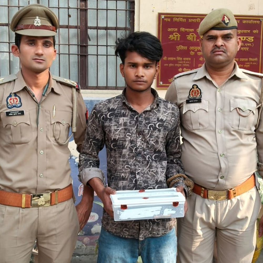 देशी तमंचे के साथ शातिर अपराधी गिरफ्तार:रावतपुर पुलिस ने वाहन चेकिंग के दौरान दबोचा