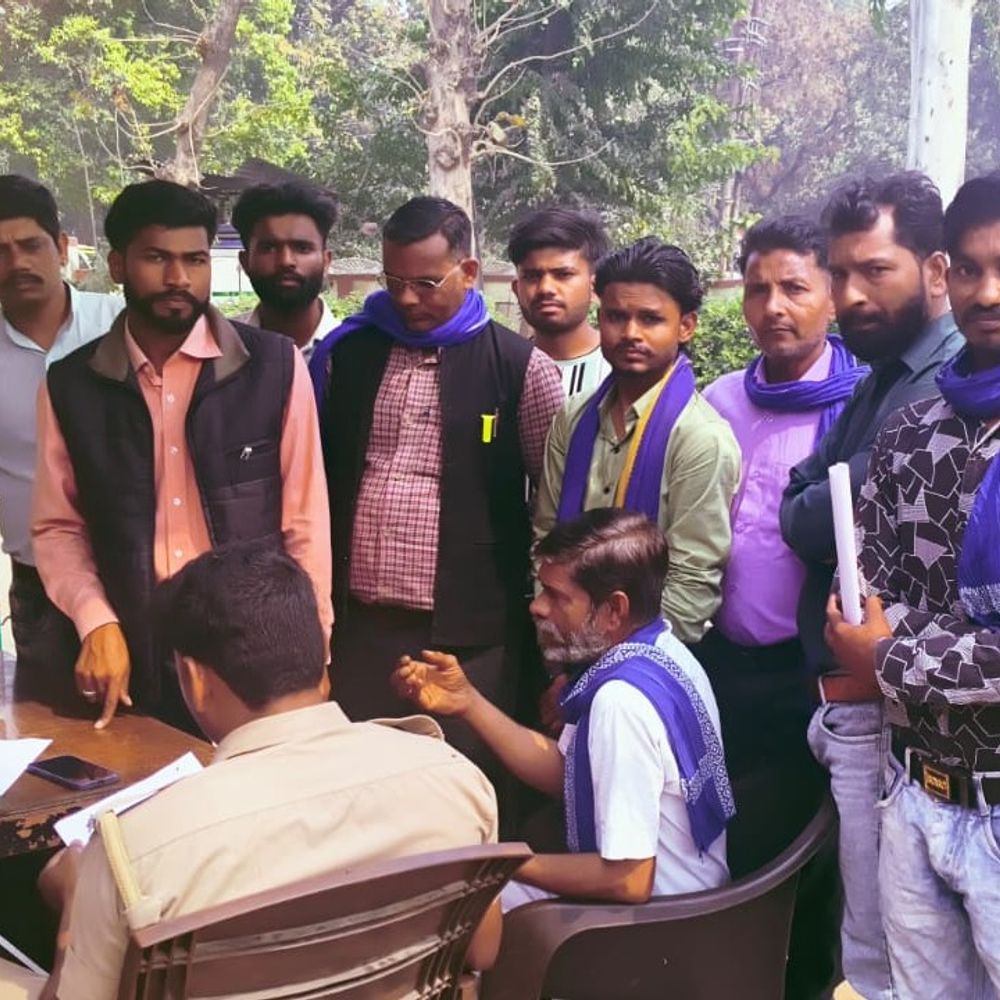 चंद्रशेखर आजाद पर आपत्तिजनक पोस्ट, संभल पुलिस से शिकायत:इंस्टाग्राम पोस्ट पर कार्रवाई की मांग, दिल्ली तरुण हत्याकांड को लेकर पोस्ट की