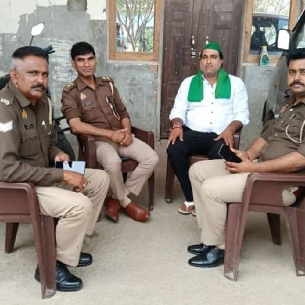 भारतीय किसान यूनियन जिलाध्यक्ष सोनू बंसल नजरबंद:विभिन्न मांगों पर ट्रैक्टर मार्च से पहले पुलिस ने घर में रोका